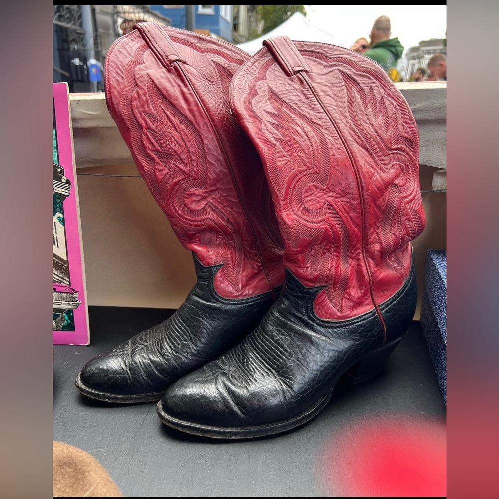 Vintage cowboy boots